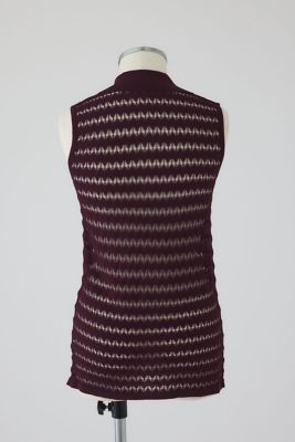 Ｃｒｏｃｈｅｔ　ｃｏｌｌａｒ　ｋｎｉｔ　ｔｏｐｓ（４６０ＩＡＬ７０－０６６１）