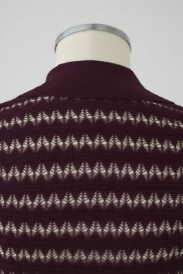 Ｃｒｏｃｈｅｔ　ｃｏｌｌａｒ　ｋｎｉｔ　ｔｏｐｓ（４６０ＩＡＬ７０－０６６１）