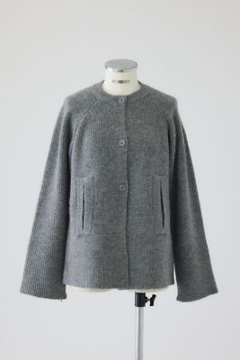 ＜RIM.ARK (Women)＞Ｐｏｎｃｈｏ　ｌｉｋｅ　ｒａｇｌａｎ　ｋｎｉｔ　Ｃ／Ｄ（４６０ＩＡＬ７０－１１６１）