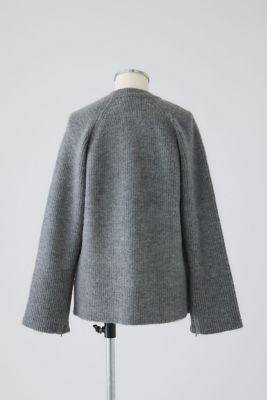 Poncho like raglan knit C／D