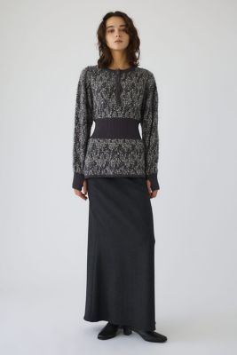 ＜RIM.ARK (Women)＞Ｗａｉｓｔ　ｓｗｉｔｃｈｉｎｇ　ｋｎｉｔ　ｔｏｐｓ（４６０ＩＡＬ７０－１２５１）