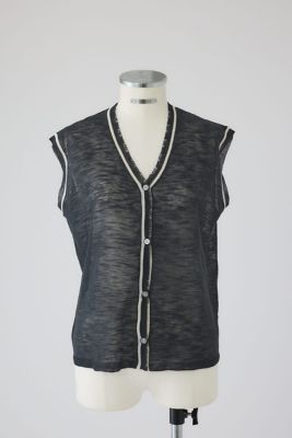 ＜RIM.ARK (Women)＞Ｄｒｙ　ｔｏｕｃｈ　ｓｕｍｍｅｒ　ｋｎｉｔ　ｖｅｓｔ（４６０ＩＡＬ７０－１２７１）