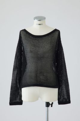 asymmetry cotton－knit slit