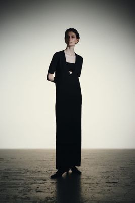 ＜RIM.ARK (Women)＞ＢＬＡＣＫ　ＤＲＥＳＳ　［１］（４６０ＩＡＬ７３－０３３１）