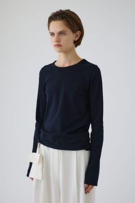 High gauge cotton long T／SH