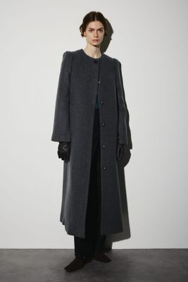 RIM.ARK Collarless mode long CT リムアーク RIM.ARK（ロングコート
