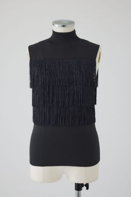CLANE - 【クロミ】RIM.ARK Asymmetry knit tops グレー RIM.ARK（リムアーク）の「Asymmetry knit tops（Tシャツ