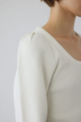 searoomlynn ミラノRIBボリュームトップガーデ searoomlynn ミラノRIBボリュームトップガーデ - メルカリ