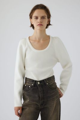 Decollete knit tops（460IAN70－0801