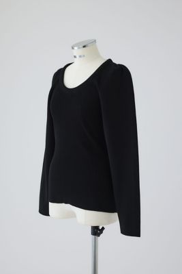 膝&髭　ウィッグ Decollete knit tops（460IAN70
