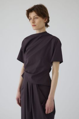 Ａｓｙｍｍｅｔｒｙ　ｔｕｃｋ　ｃｕｔ　ｔｏｐｓ（４６０ＩＡＮ８０－００７１）