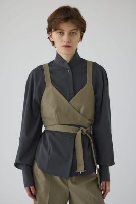 Ｓｔａｎｄ　ｃｏｌｌａｒ　ｖｏｌｕｍｅ　ｂｌｏｕｓｅ（４６０ＩＡＳ３０－０４８１）
