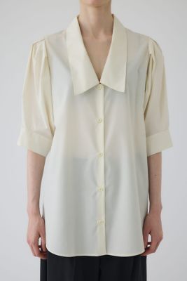 ＜RIM.ARK (Women)＞Ｑｕａｋｅｒ　ｃｏｌｌａｒ　ｂｌｏｕｓｅ（４６０ＩＡＳ３０－０５６１）