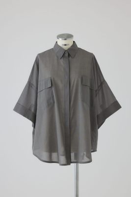 ＜RIM.ARK (Women)＞Ｏｖｅｒｓｉｚｅｄ　ｃｈｅｃｋ　ｐａｔｔｅｒｎ　ＳＨ（４６０ＩＡＳ３０－０６１１）
