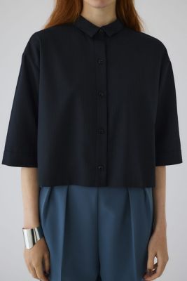 RIM.ARK (Women)/リムアーク Box shirt(460IAS30-1611) ネービーブルー140 トップス【三越伊勢丹/公式】
