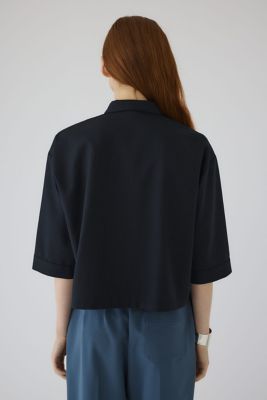 RIM.ARK リムアーク Minimal box silhouette シャツ RIM.ARK（リムアーク）の「Neck design box tops（シャツ