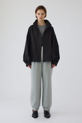 Stand collar tuck sleeve BZ