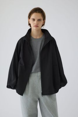 Stand collar tuck sleeve BZ