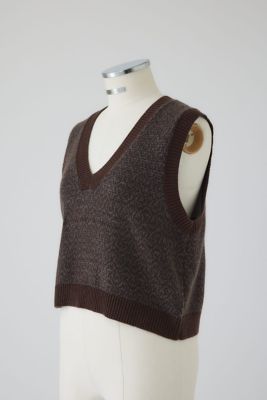【ma＊さん専用】RIM.ARK Hollow out vest グレー RIM.ARK（リムアーク）の「Hollow out vest（ベスト）」 - WEAR