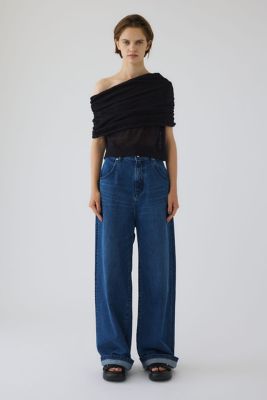 インテグリテトイズ オム マリンスタイルset Middle straight blue denim