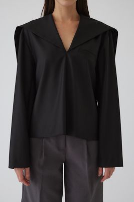 RIM.ARK (Women)/リムアーク Sailor collar JK like tops(460ISL30-0771) クロ020 トップス【三越伊勢丹/公式】