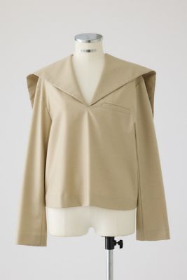 RIM.ARK (Women)/リムアーク Sailor collar JK like tops(460ISL30-0771) クリーム071 トップス【三越伊勢丹/公式】