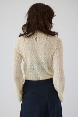 【REHERS ALL】  ２Way Design Tops Loop yarn 2way tops（460ISL70