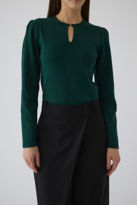Ｈｏｏｋ　ｓｌｉｍ　ｋｎｉｔ　ｔｏｐｓ（４６０ＩＳＬ７０－０２５１）