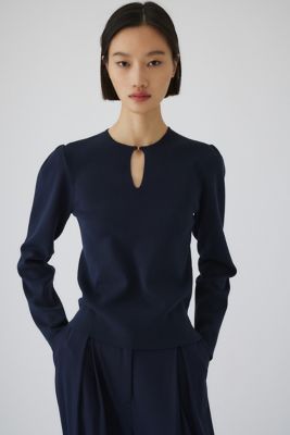 Ｈｏｏｋ　ｓｌｉｍ　ｋｎｉｔ　ｔｏｐｓ（４６０ＩＳＬ７０－０２５１）