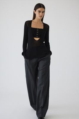 Ｂｕｓｔｉｅｒ　ｓｅｔ　ｒｉｂ　ｋｎｉｔ（４６０ＩＳＬ７０－０８０１）