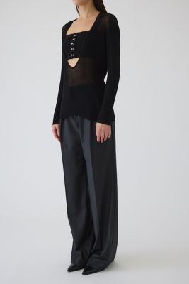 Ｂｕｓｔｉｅｒ　ｓｅｔ　ｒｉｂ　ｋｎｉｔ（４６０ＩＳＬ７０－０８０１）