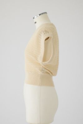 Ｓｕｍｍｅｒ　ｋｎｉｔ　ｖ　ｎｅｃｋ　ｔｏｐｓ（４６０ＩＳＬ７０－０９２１）