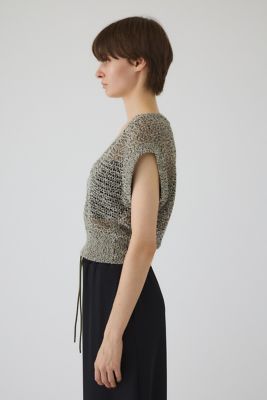 Ｓｕｍｍｅｒ　ｋｎｉｔ　ｖ　ｎｅｃｋ　ｔｏｐｓ（４６０ＩＳＬ７０－０９２１）