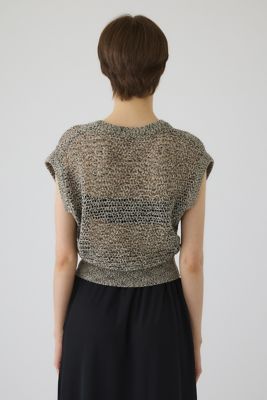 Ｓｕｍｍｅｒ　ｋｎｉｔ　ｖ　ｎｅｃｋ　ｔｏｐｓ（４６０ＩＳＬ７０－０９２１）