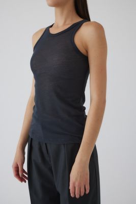 RIM.ARK (Women)/リムアーク Gauze tank(460ISL80-1111) グレー160 トップス【三越伊勢丹/公式】