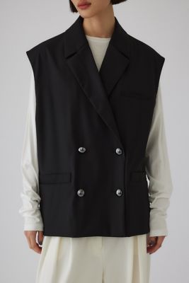 RIM.ARK (Women)/リムアーク Preppy style vest(460ISS30-0411) クロ020 コート・ジャケット【三越伊勢丹/公式】