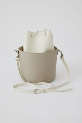 ⭐️もちーぴー様　リムアーク rim.ark ミニバケツバッグ ベージュ Combination bucket bag（460ISS51