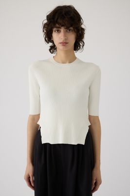Ｒｏｕｎｄ　ｈｅｍ　ｋｎｉｔ　ｔｏｐｓ（４６０ＩＳＳ７０－１３４１）