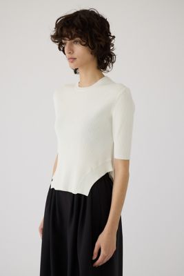 Ｒｏｕｎｄ　ｈｅｍ　ｋｎｉｔ　ｔｏｐｓ（４６０ＩＳＳ７０－１３４１）