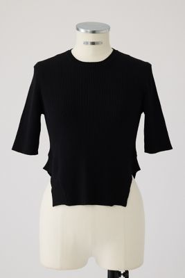 Ｒｏｕｎｄ　ｈｅｍ　ｋｎｉｔ　ｔｏｐｓ（４６０ＩＳＳ７０－１３４１）