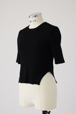 Ｒｏｕｎｄ　ｈｅｍ　ｋｎｉｔ　ｔｏｐｓ（４６０ＩＳＳ７０－１３４１）