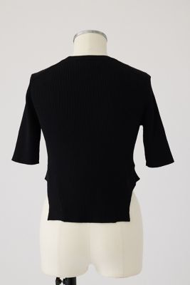Ｒｏｕｎｄ　ｈｅｍ　ｋｎｉｔ　ｔｏｐｓ（４６０ＩＳＳ７０－１３４１）