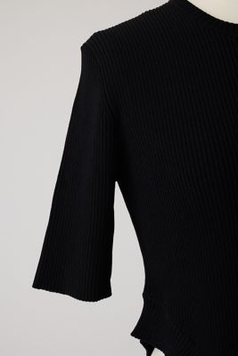 Ｒｏｕｎｄ　ｈｅｍ　ｋｎｉｔ　ｔｏｐｓ（４６０ＩＳＳ７０－１３４１）