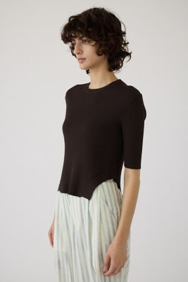 Ｒｏｕｎｄ　ｈｅｍ　ｋｎｉｔ　ｔｏｐｓ（４６０ＩＳＳ７０－１３４１）