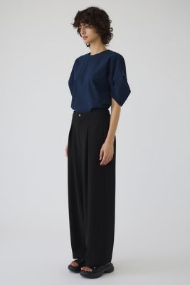 RIM.ARK | Sleeve volume gather tops (SHIRTS & BLOUSES ) |RIM