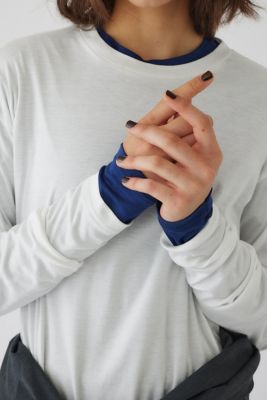 ＜RIM.ARK (Women)＞Ｂａｓｉｃ　ｌｏｎｇ　ｓｌｅｅｖｅ　ｃｕｔ　ｔｏｐｓ（４６０ＩＳＳ８０－２５４１）