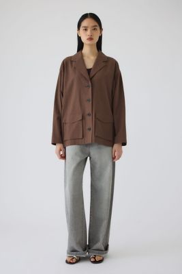 美品✨　2023年　シャツジャケット　OS SHIRT JK オーバーサイズ Linen mix shirt JK（460JAL30－0431