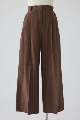 Linen mix slacks（460JAL31－0441） | RIM