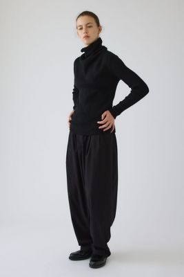 W tuck wide slacks（460JAL31－2101