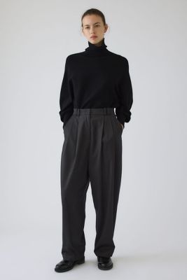 W tuck wide slacks（460JAL31－2101